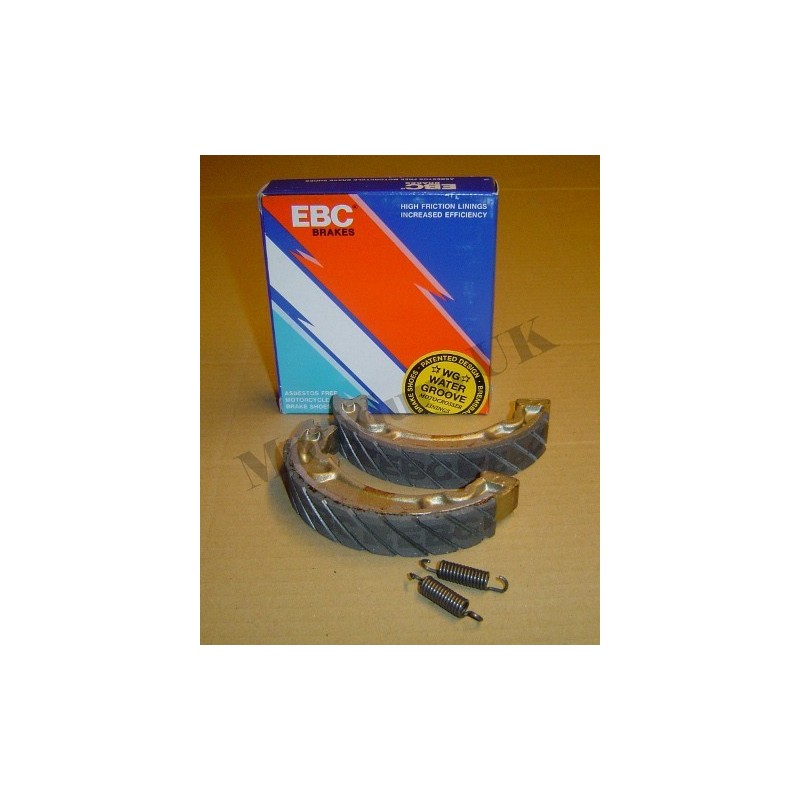 EBC “Water Grooved” Yamaha IT250K/490 Front Brake Shoes