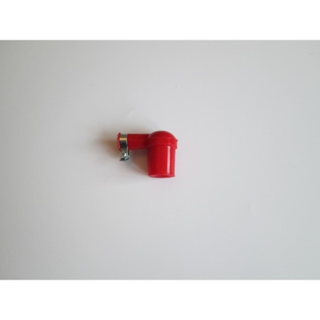 Rubber Spark Plug Cap (Red)