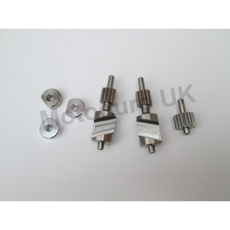 Kawasaki KDX200E 1989-94 KIPS power valve set made from stainless steel