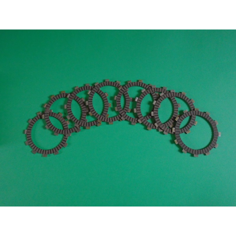 Clutch fiber plate set Kawasaki KDX200 1989-94 
