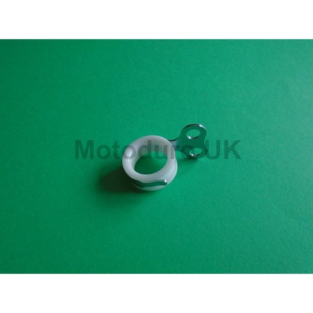 Top front brake cable holder Kawasaki KDX175 1980-82