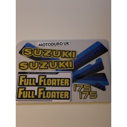 Suzuki PE175Z 1984 Full Decal Set