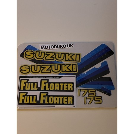Suzuki PE175Z 1984 Full Decal Set