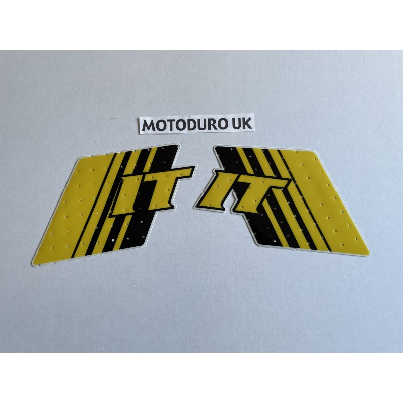 Tank Decals Perforated Emblems Yamaha IT175/250/465H 1981