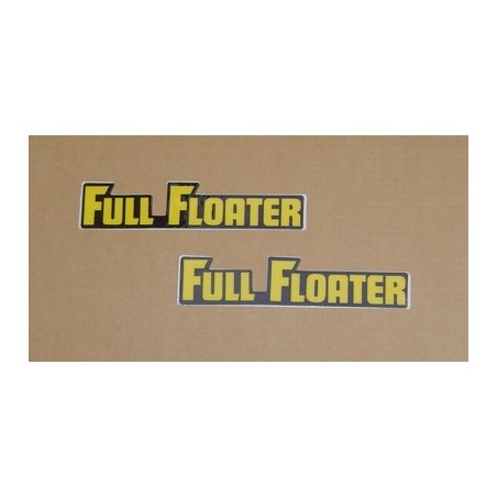 Swing Arm Full Floater decals
