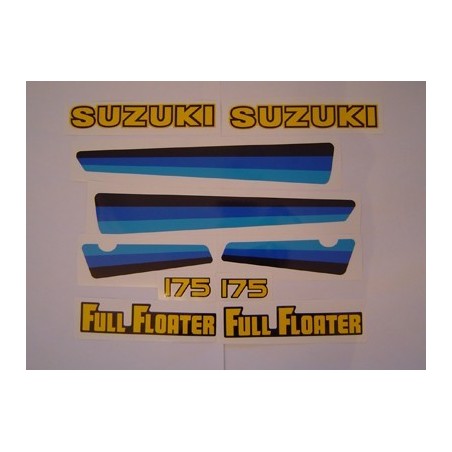 Suzuki PE 175Z 1984 Full Decal Set