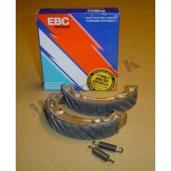 EBC Water Grooved Front and Rear Brake Shoes Suzuki PE250 B/C/N/T/X/Z 1977-82 PE400 T/X/Z 1980-82