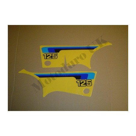 Side Panel Decal Set Suzuki RM125T 1980