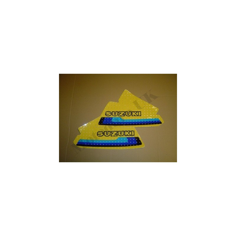 Tank decals made in thick cut vinyl Suzuki RM250/400T 1980