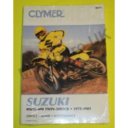 Clymer Work Shop Manual Suzuki RM50-400 1975-1981