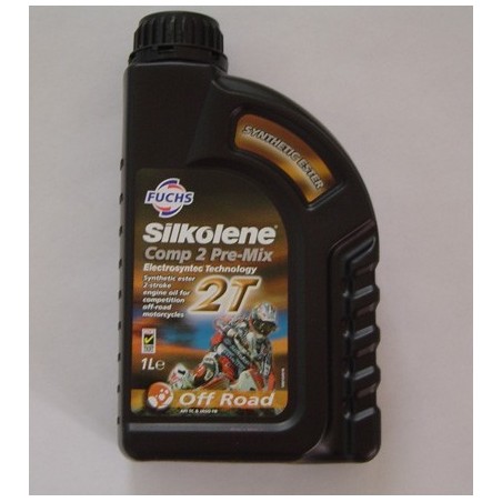 1 Litre Silkolene Comp 2 Pre-Mix Oil