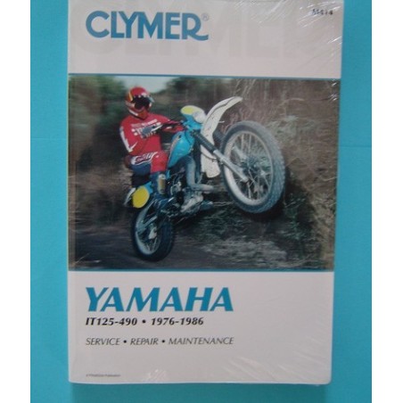Yamaha IT Manual Clymer - IT 125 / 490 1976-86